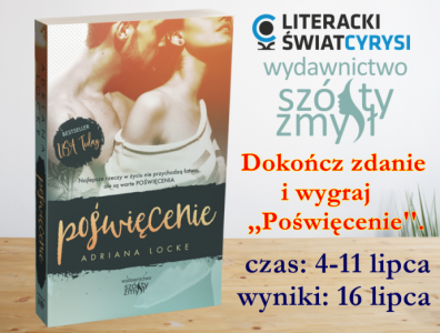 Wygraj książkę "Poświęcenie" Adriany Locke