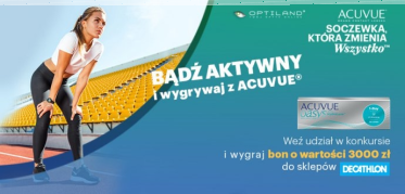 Konkurs fotograficzny "Moja sportowa przygoda z ACUVUE"