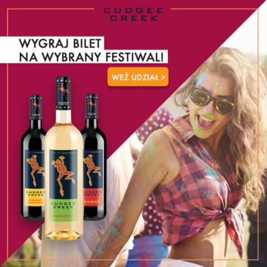 Konkurs "Zostań festiwalowym testerem Cudgee Creek"