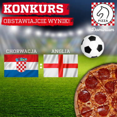 Konkurs "Wytypuj wynik meczu Chorwacja - Anglia" do godz. 20:00