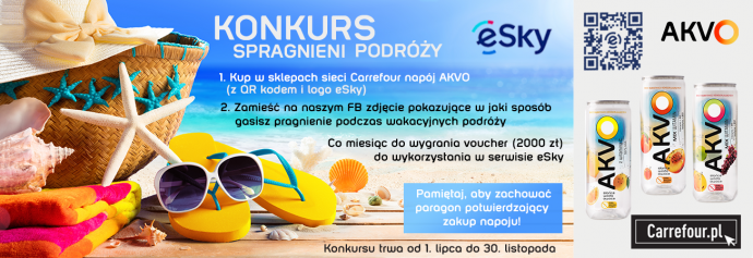 Konkurs fotograficzny "Spragnieni podróży" Carrefour