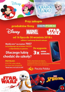 Konkurs "Dlaczego lubię chodzić do szkoły?" Poczta Polska