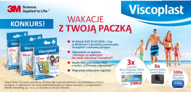 Konkurs "Wakacje z twoja paczką"