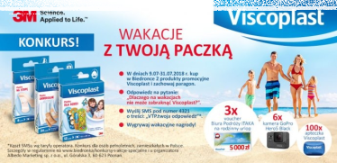 Konkurs "Wakacje z twoja paczką"