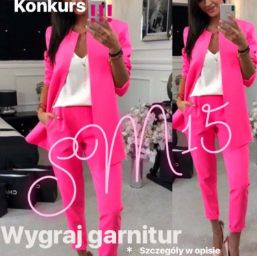 Wygraj piękny kobiecy garnitur