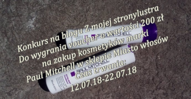 Wygraj voucher o wartości 200 zł na zakup marki Paul Mitchell w sklepie Miasto Włosów