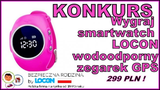 Wygraj smartwatch GPS o wartości 299 zł