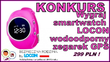 Wygraj smartwatch GPS o wartości 299 zł