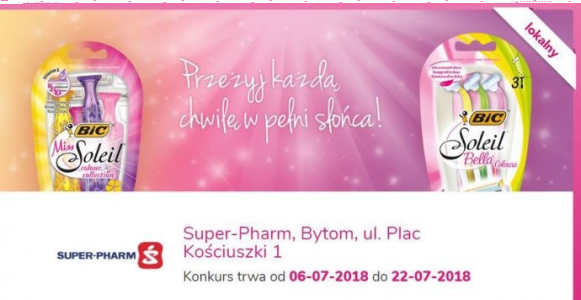 Bytom: Konkurs "Wszystkie kolory piękna z BIC" Super-Pharm