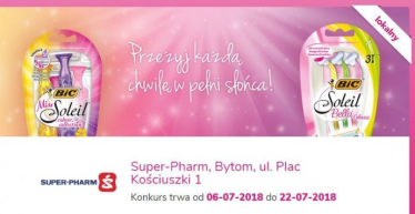 Bytom: Konkurs "Wszystkie kolory piękna z BIC" Super-Pharm