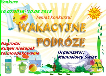 Konkurs "Wakacyjne podróże"