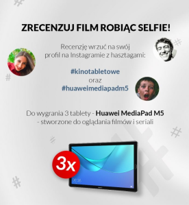 Konkurs "Zrecenzuj film robiąc selfie"