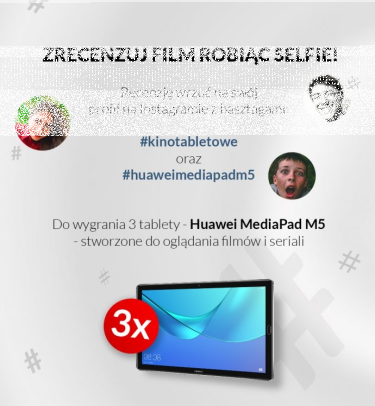 Konkurs "Zrecenzuj film robiąc selfie"