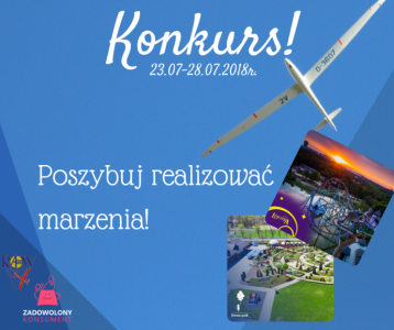 Konkurs "Poszybuj realizować marzenia"