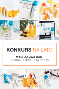 Wygraj lazy bag - idealny gadżet do wypoczynku oraz dermokosmetyki Uriage