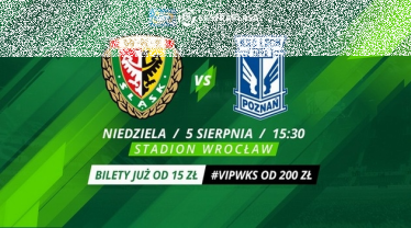Wrocław: Wygraj Bilety na mecz WKS Śląsk Wrocław - Lech Poznań, do godz. 10:00