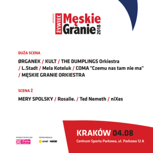 Kraków: Wygraj bilety na Męskie Granie 2018