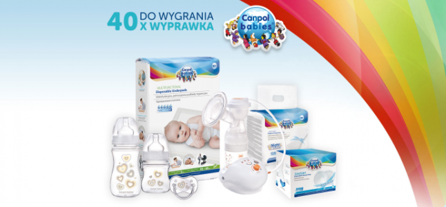 Konkurs "Sprawdź swoją wiedzę o pielęgnacji niemowlaka i wygraj nagrody od Canpol babies"