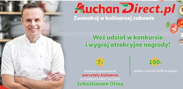 Konkurs "Zasmakuj w kulinarnej zabawie AuchanDirect.pl"