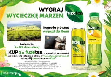 Loteria "Fuzja Smaków" Carrefour