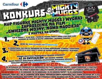 Konkurs "Bohaterowie Gwiezdnych Wojen" Carrefour