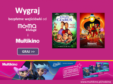 Konkurs "Co tydzień wejściówki do Multikina"