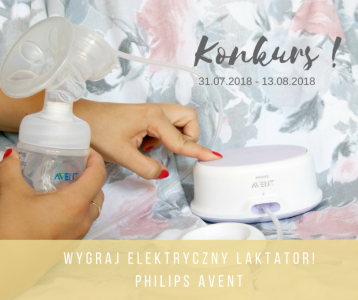 Konkurs "Laktator elektryczny Philips Avent może być Twój"