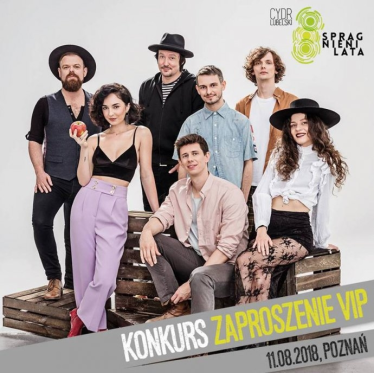 Poznań: Konkurs "Cydr Lubelski Spragnieni Lata 2018. Wygraj zaproszenia do strefy VIP" 18+