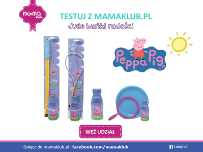 Konkurs "Testuj duże bańki radości z mamaklub.pl"