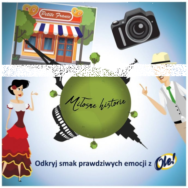 Konkurs fotograficzny "Miłosne historie - Odkryj smak prawdziwych emocji z OLE"