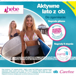 Konkurs "Aktywne lato z o.b."