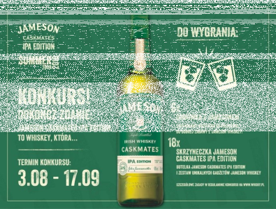 Konkurs "Jameson IPA Tour" etapy, 18+