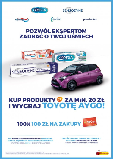 Konkurs "Pozwól ekspertom zadbać o Twój uśmiech" Biedronka