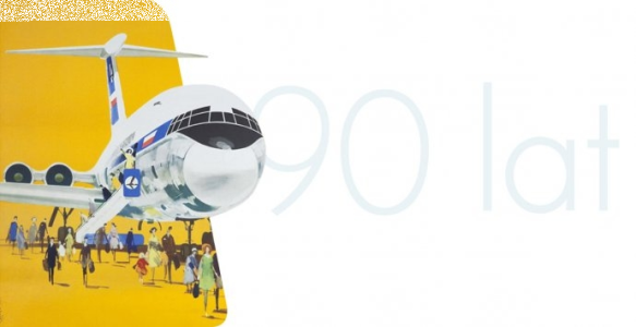 Konkurs "Plakat na 90-lecie LOT"