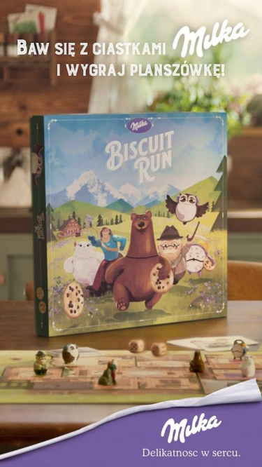Konkurs "Baw się z ciastkami Milka"