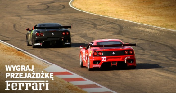 Konkurs "Prześcignij czas z Ferrari"