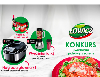 Konkurs "Uwielbiam potrawy z sosem Łowicz"