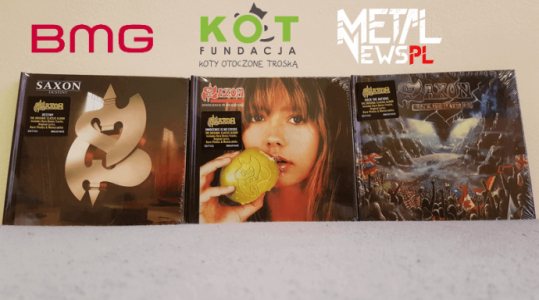 Konkurs "Pomóż kotom z fundacji i wygraj z MetalNews.pl zestaw płyt Saxon"