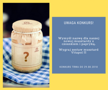 Konkurs na nazwę musztardy