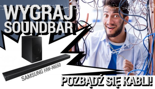 Konkurs "Zmierz i wygraj Soundbar"