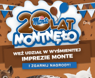 Konkurs "20 lat Montnęło – wielkie urodziny Monte z nagrodami"