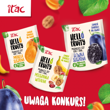 Konkurs "Zamień słodycze na owoce"