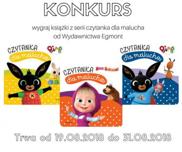 Konkurs "Czytanki dla malucha"