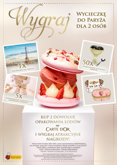 Konkurs "Carte d'Or w Biedronce"