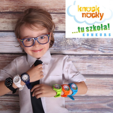 Konkurs "Knock Nocky - tu szkoła! Wygraj zegarek na nowy rok szkolny!"