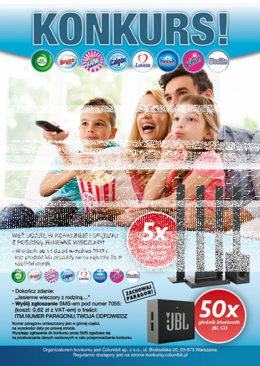 Konkurs "Jesienne wieczory z rodziną" Intermarche