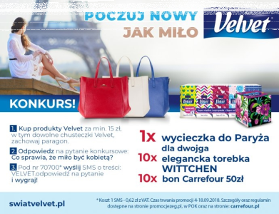 Konkurs "Jak miło" Carrefour