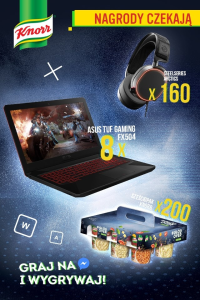 Konkurs "Knorr. Głód Over i Grasz Dalej"