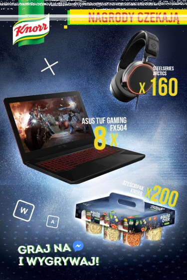 Konkurs "Knorr. Głód Over i Grasz Dalej"