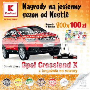 Loteria "Nagrody na jesienny sezon od Nestle" Kaufland